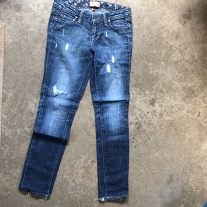 Paige Skinny/Distressed Jeans | s:26